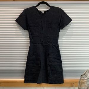 theory little navy blue dress